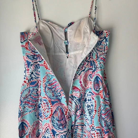 Lilly Pulitzer Mini Dress -Shell Pattern - Size 6 - Picture 5 of 6
